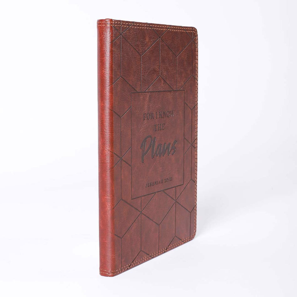 Imitation Leather Journal - Jer. 29:11 Brown - 196 Pages by Swanson Christian Products, product view 2