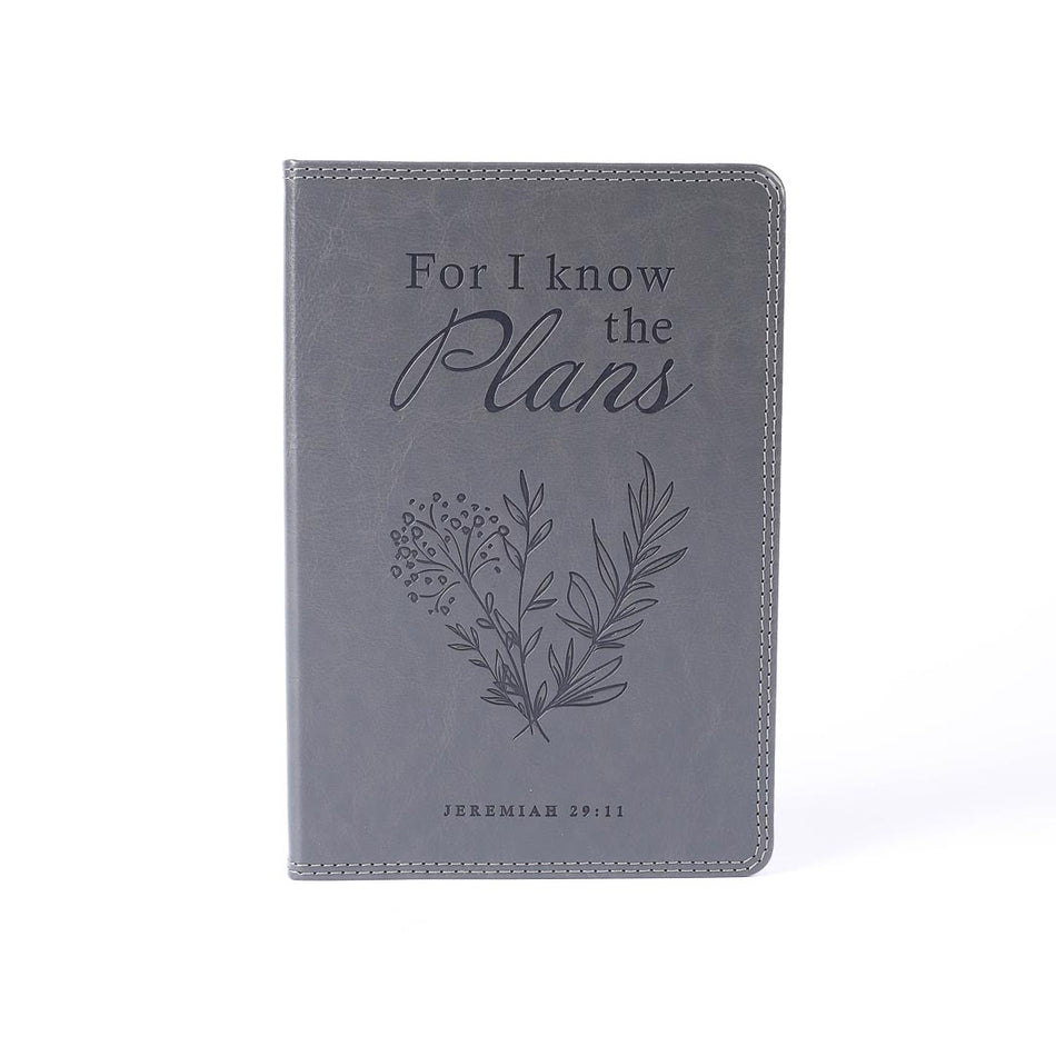 JOURNAL PU JER. 29:11 GREY 196PG
