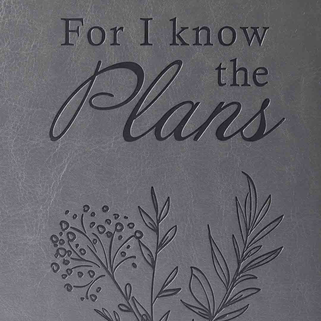 JOURNAL PU JER. 29:11 GREY 196PG