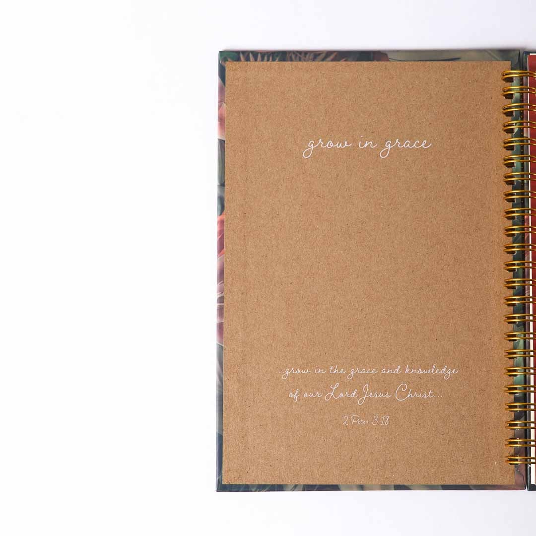 Spiral Bound Journal - Grow in Grace - 196 Pages by Swanson Christian Products, product view 6