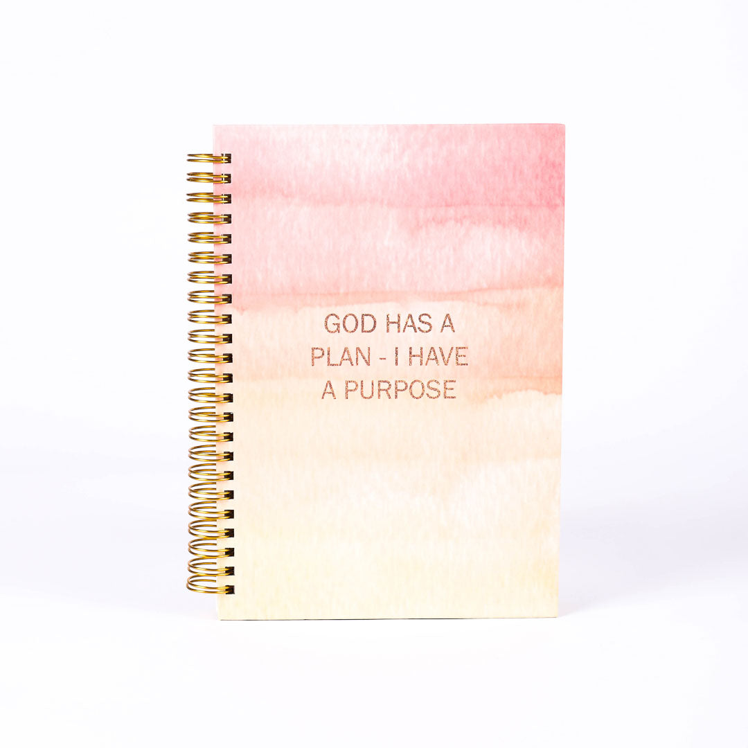 Spiral Bound Journal - Plan & Purpose - 196 Pages by Swanson Christian Products