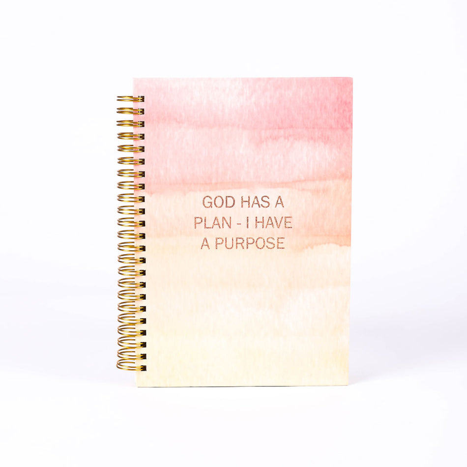 Spiral Bound Journal - Plan & Purpose - 196 Pages by Swanson Christian Products