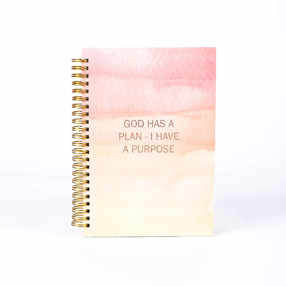 Spiral Bound Journal – Plan & Purpose – 196 Pages
