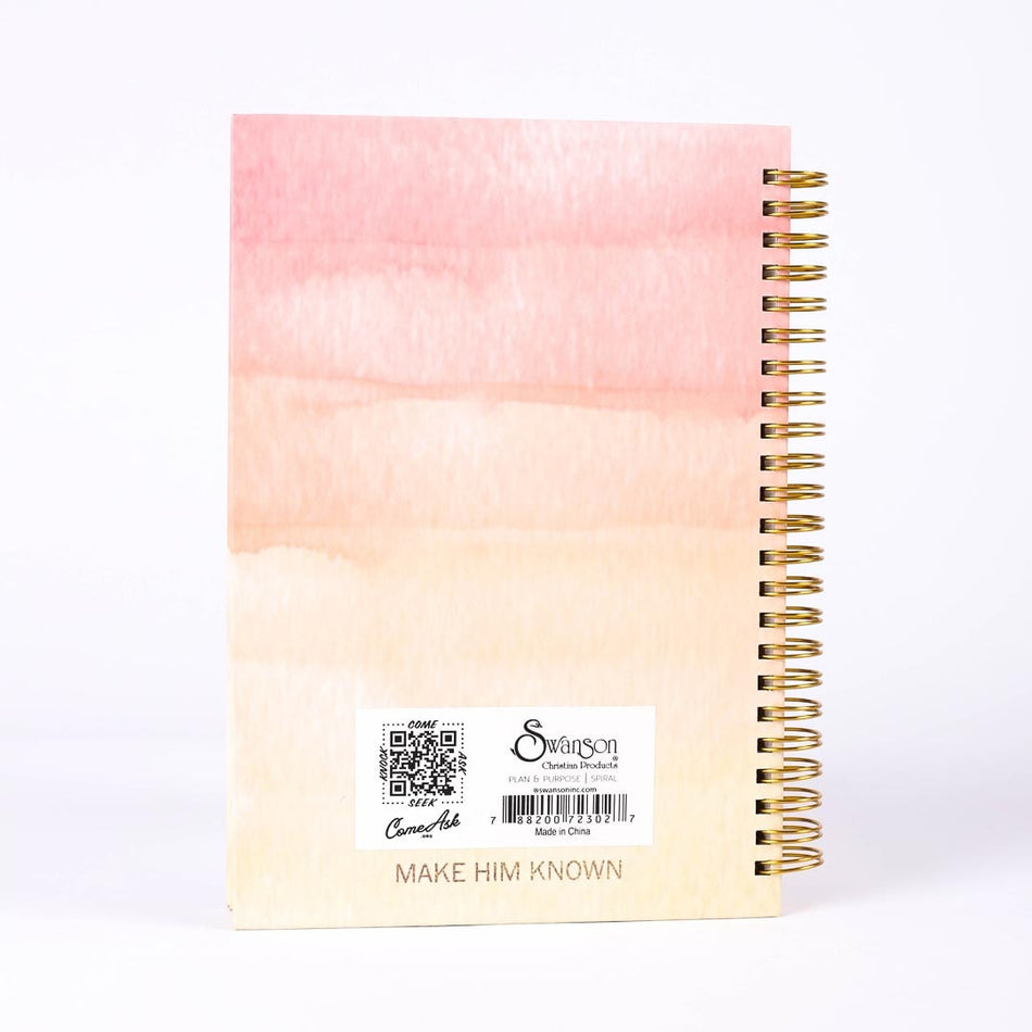 Spiral Bound Journal - Plan & Purpose - 196 Pages by Swanson Christian Products, product view 2