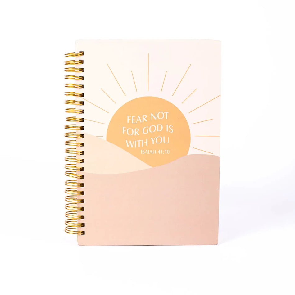 Spiral Bound Journal – Fear Not – 196 Pages