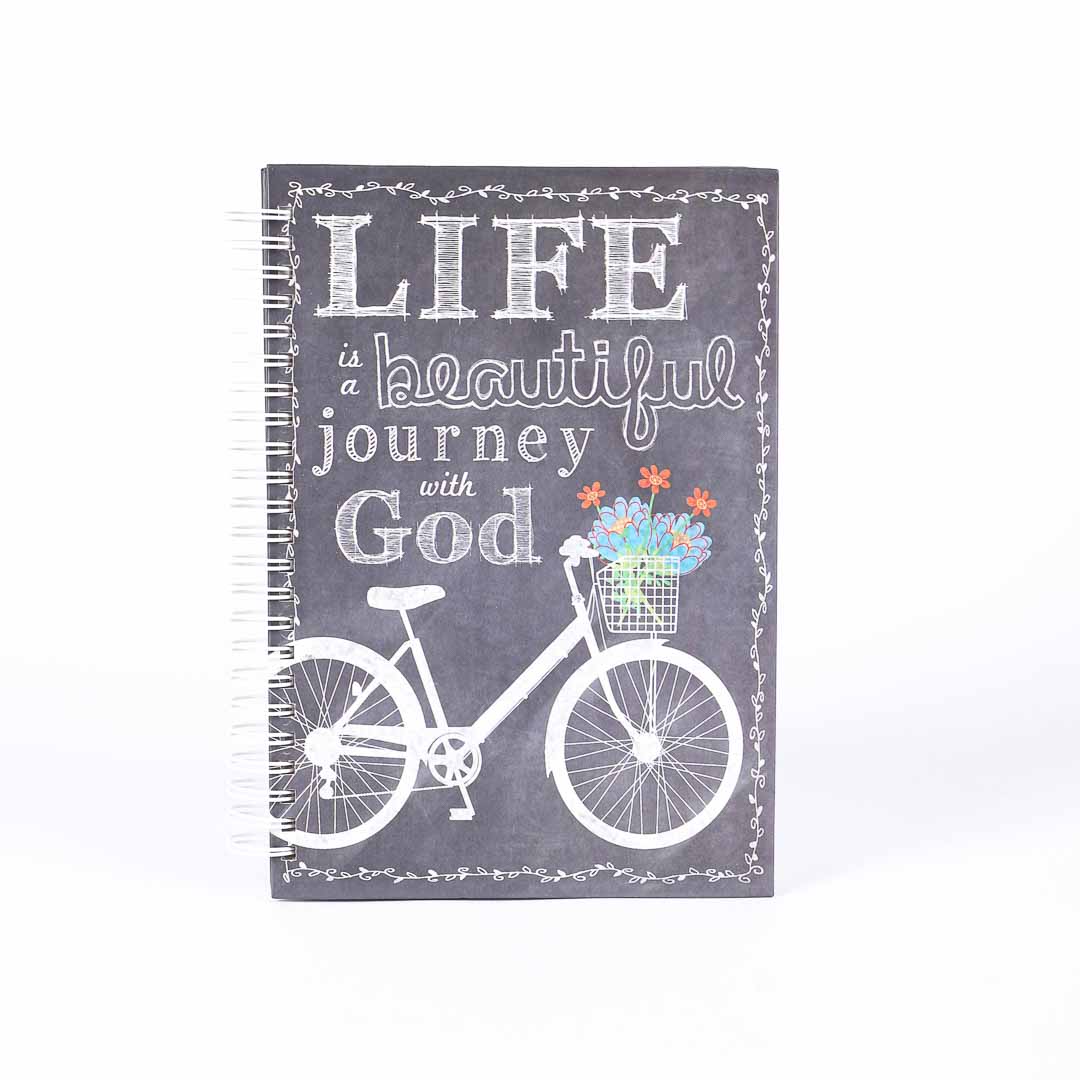 Spiral Bound Journal - Beautiful Journey - 196 Pages by Swanson Christian Products