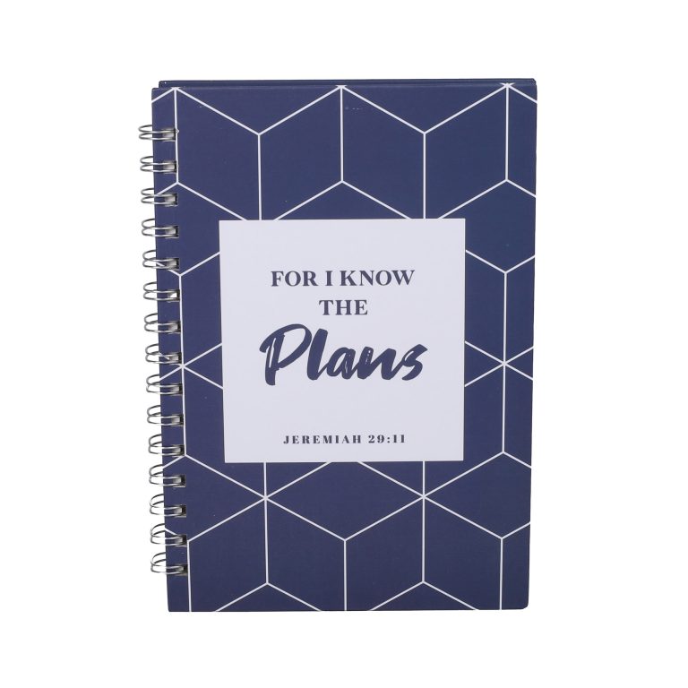 Spiral Bound Journal – Jer. 29:11 – 196 Pages