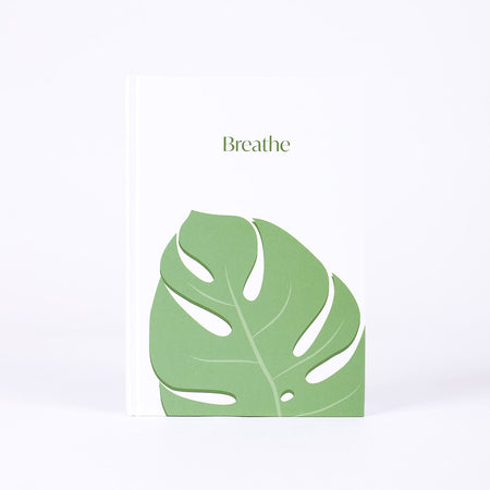 JOURNAL HARDBOUND BREATHE 196PG