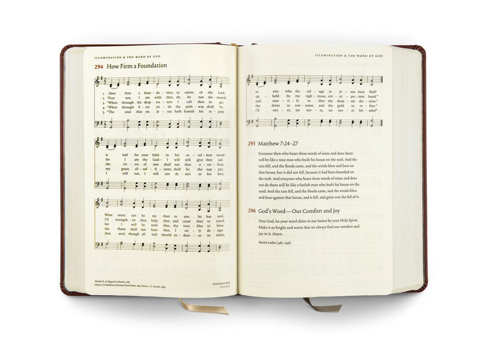 The Sing! Hymnal – Imitation Leather by Crossway, product view 2