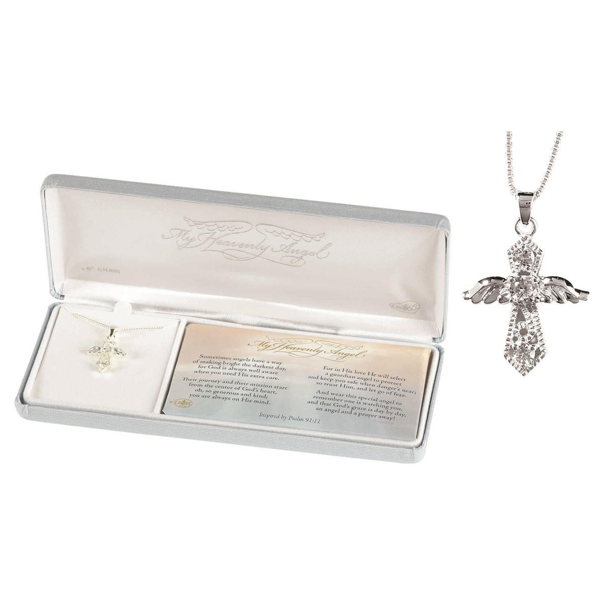 My Heavenly Angel Cross Necklace by Dicksons