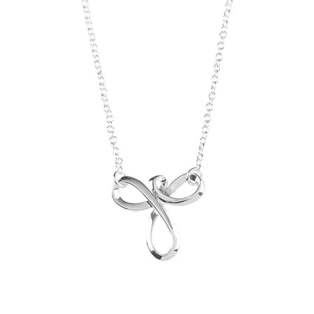 Necklace Sterling Silver Mobius Angel-18"Sterling Silver Ch by Dicksons