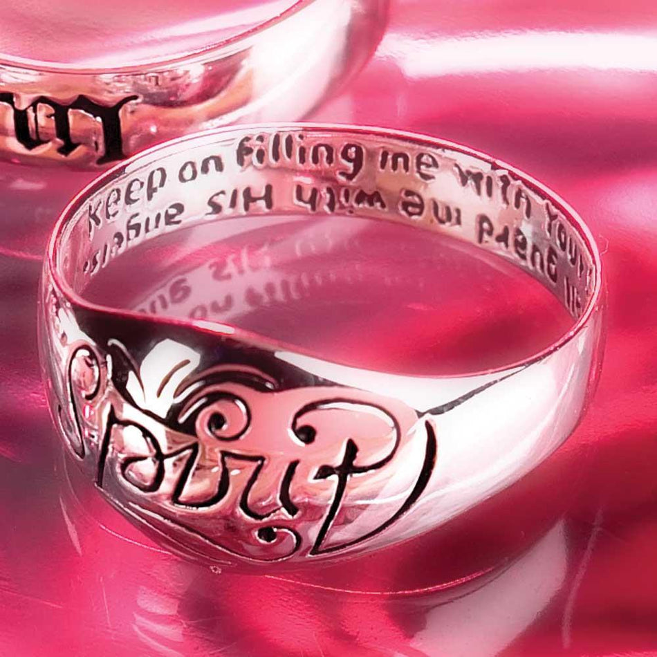 Ring Sterling Silver Angel/spirit Size9 Card by Dicksons
