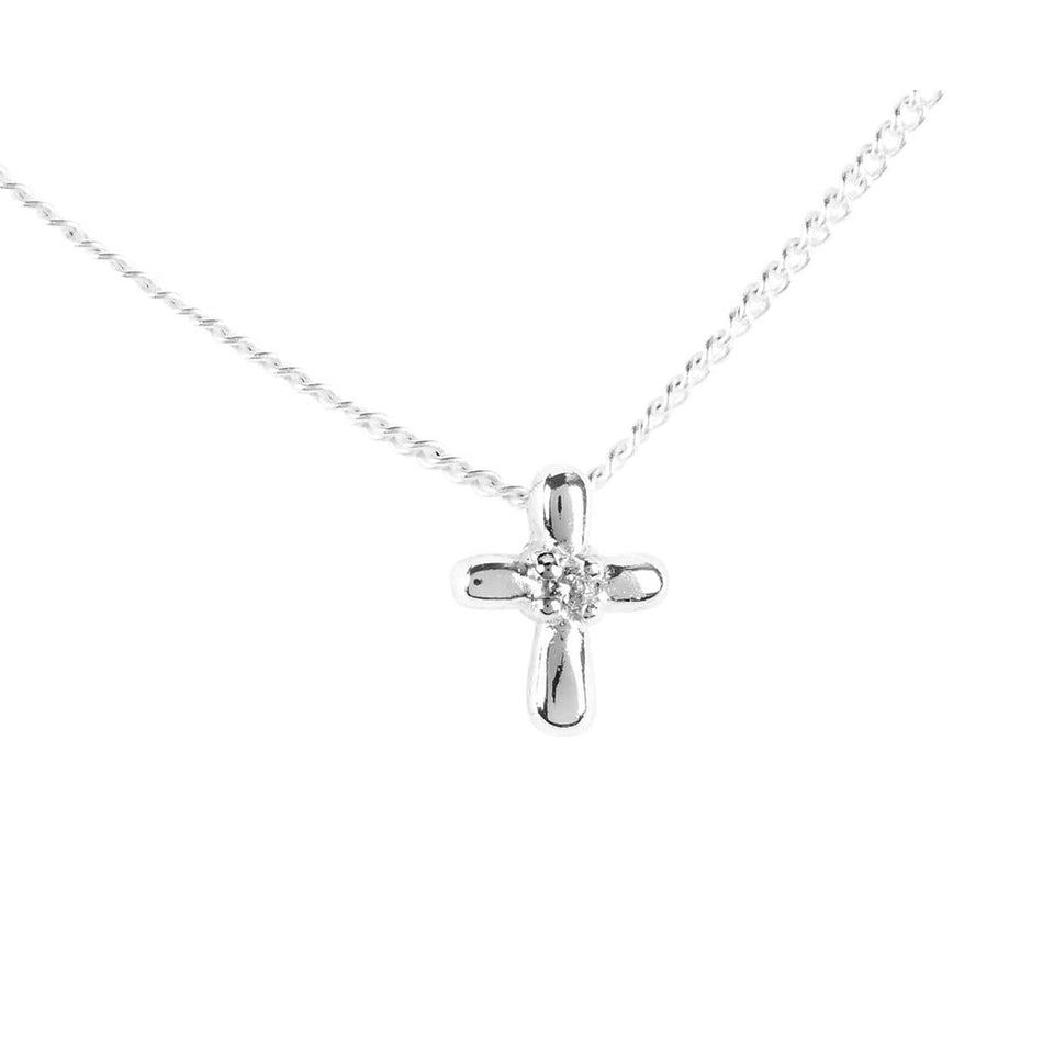 Necklace 1st Communion Petal Cross by Dicksons, product view 2