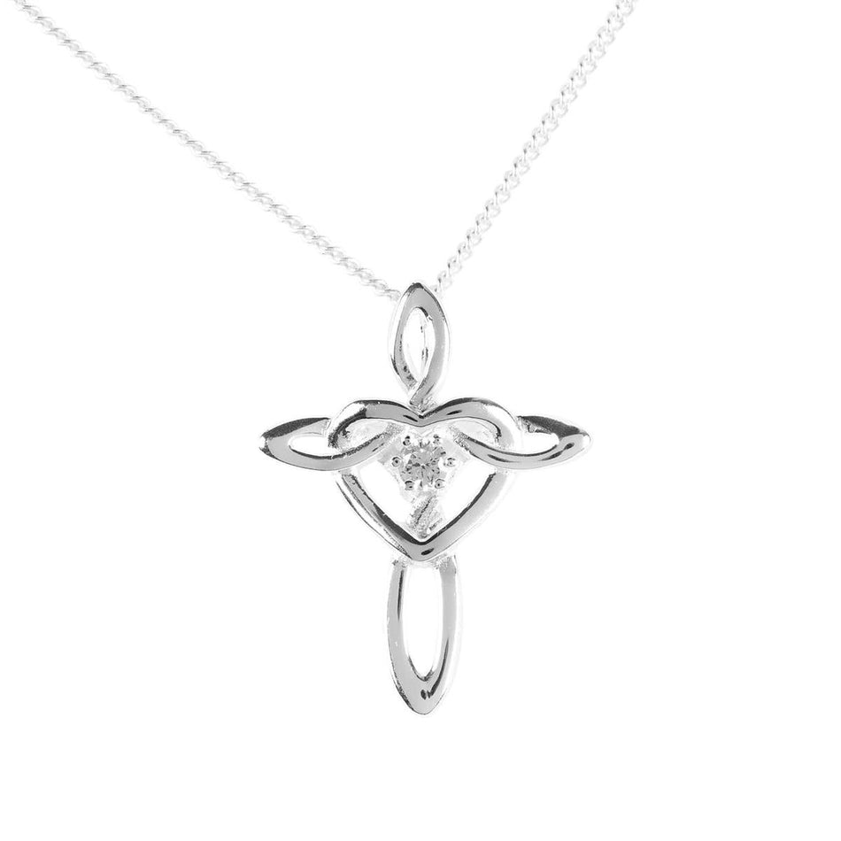 Necklace Cross My Heart Mobius Cross by Dicksons, product view 2