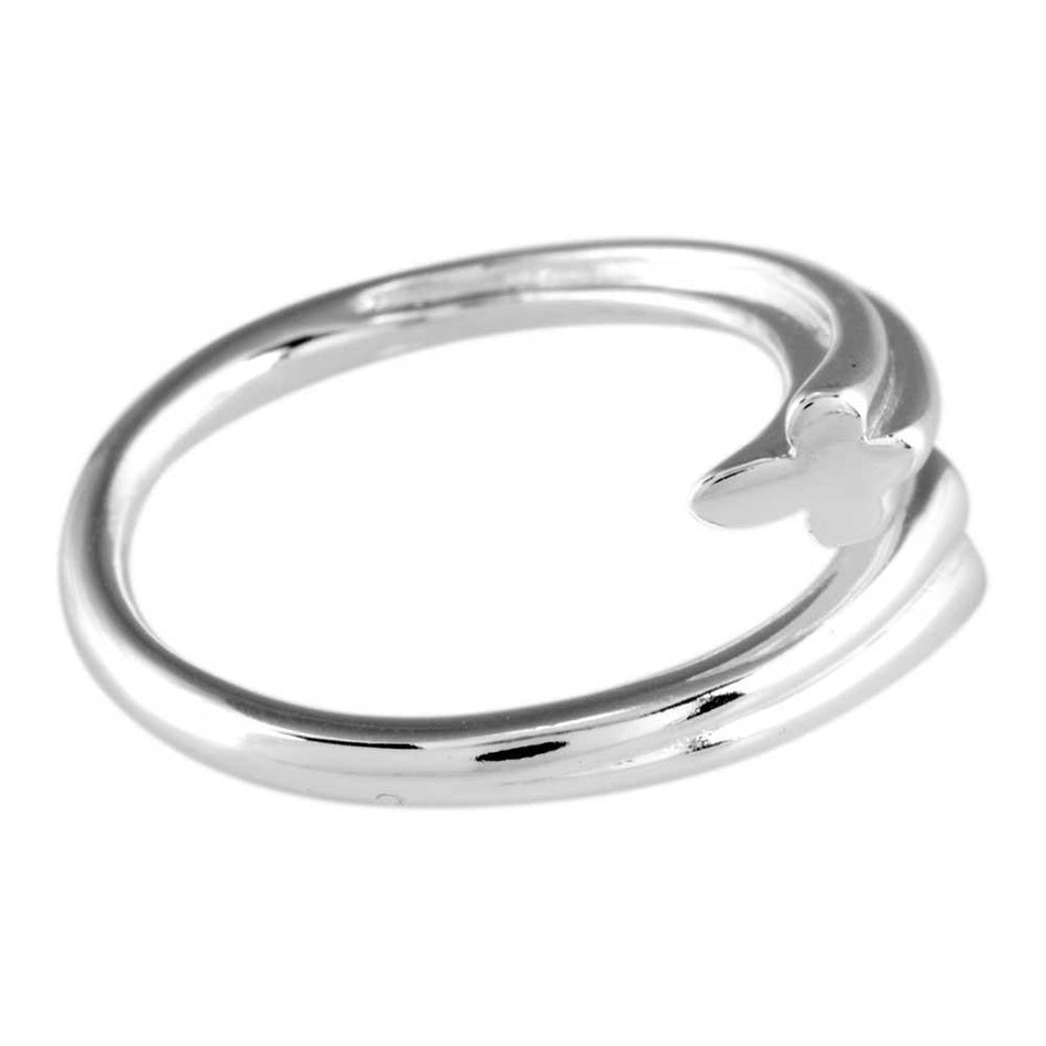 Ring My 1ST Communion Tube Cross Silver Plated Size 4 by Dicksons