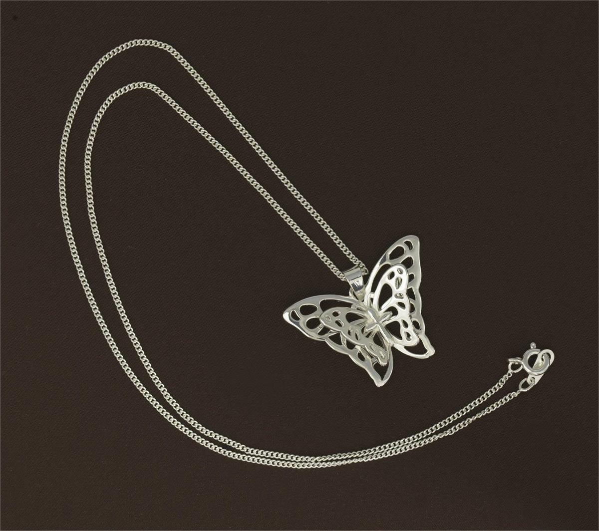 Bereavement Butterfly Necklace by Dicksons, product view 3