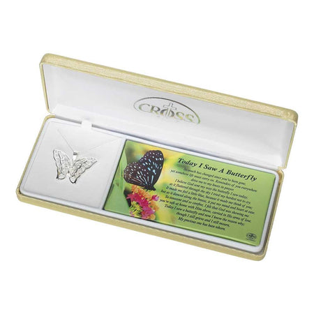 Bereavement Butterfly Necklace by Dicksons, product view 5