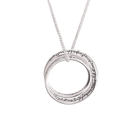 Serenity Prayer Mobius Sterling Silver by Dicksons