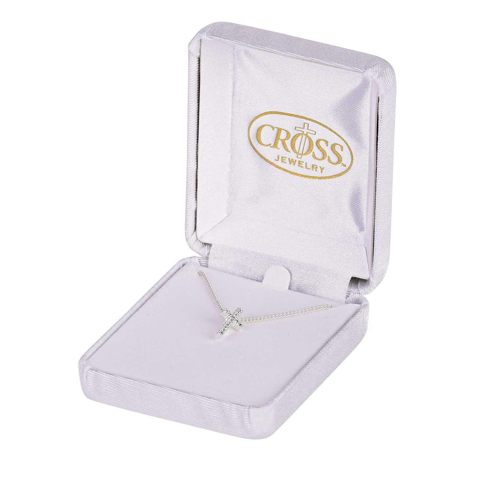 Necklace Small Cross With Hidden Bale16L by Dicksons, product view 2