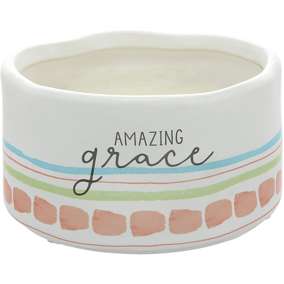 Amazing Grace 8 oz - 100% Soy Wax Reveal Candle Scent: Tranquility by Anchor Christian Distributors