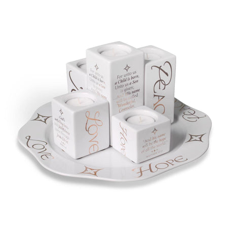Christmas Advent Wreath Tray 6Pc by Dicksons
