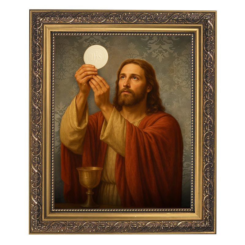 The Eucharist Framed print