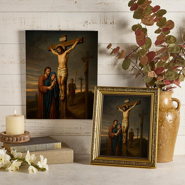 The Crucifixion Framed print