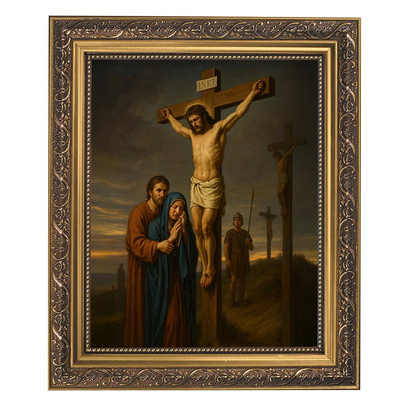 The Crucifixion Framed print