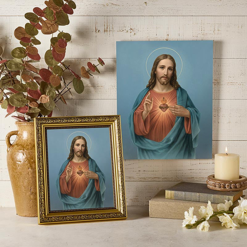 Sacred Heart of Jesus Framed print