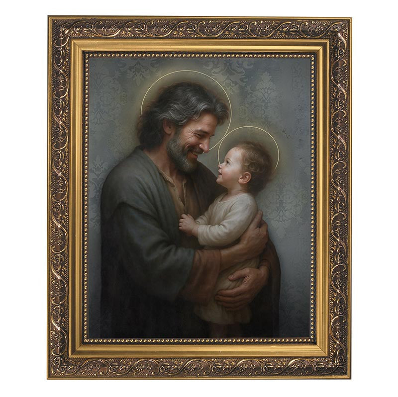 Joseph the Gentle Father Framed print