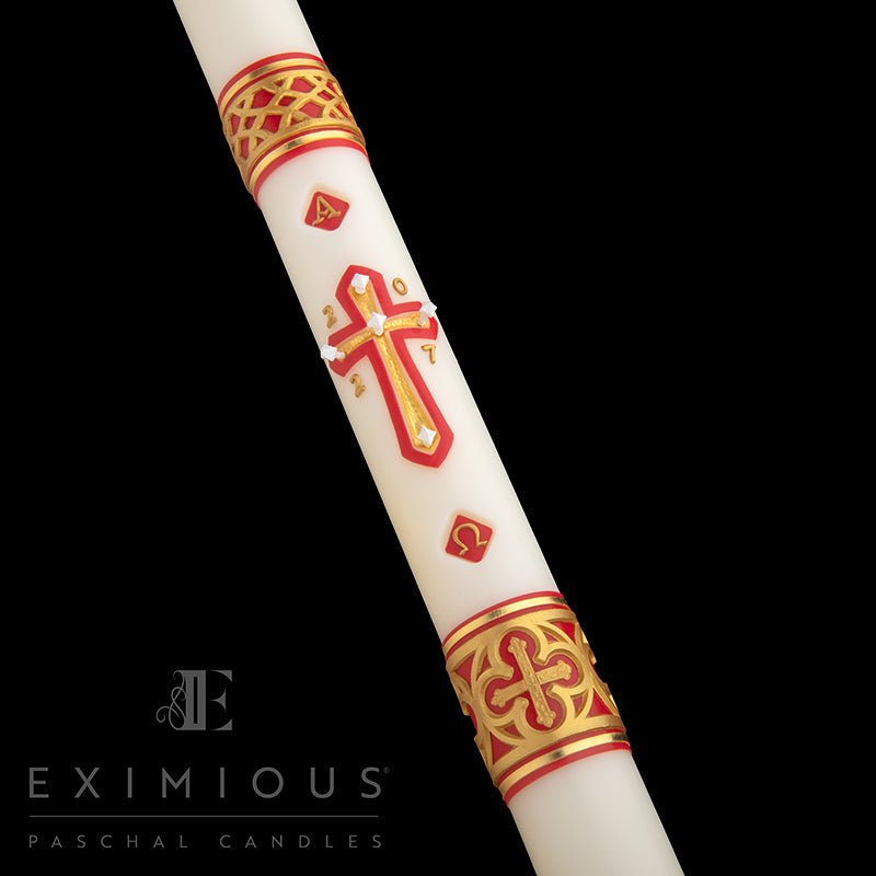 Paschal Candle - Exalted by Anchor Christian Distributors