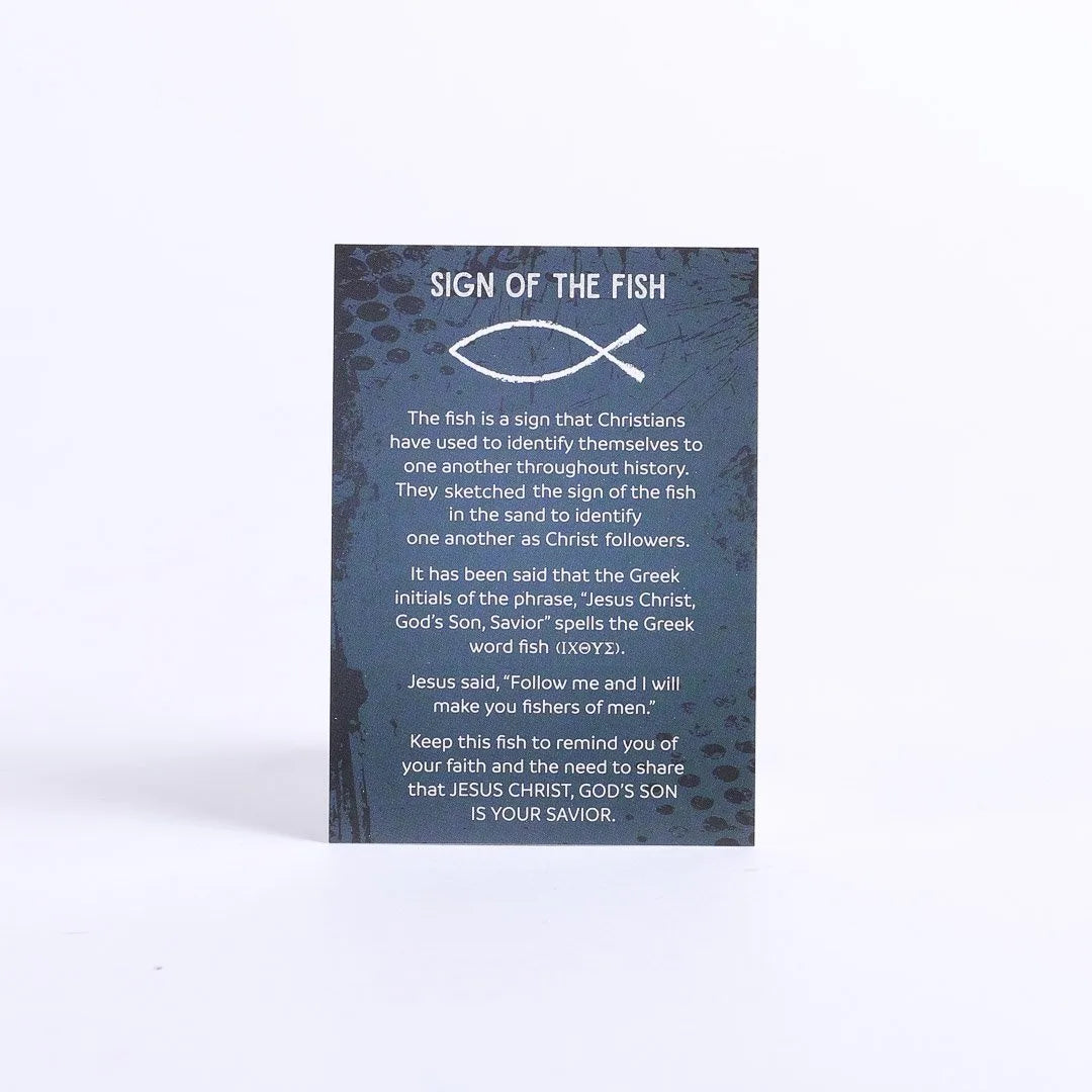 POCKET CARD SIGN OF THE FISH PK100