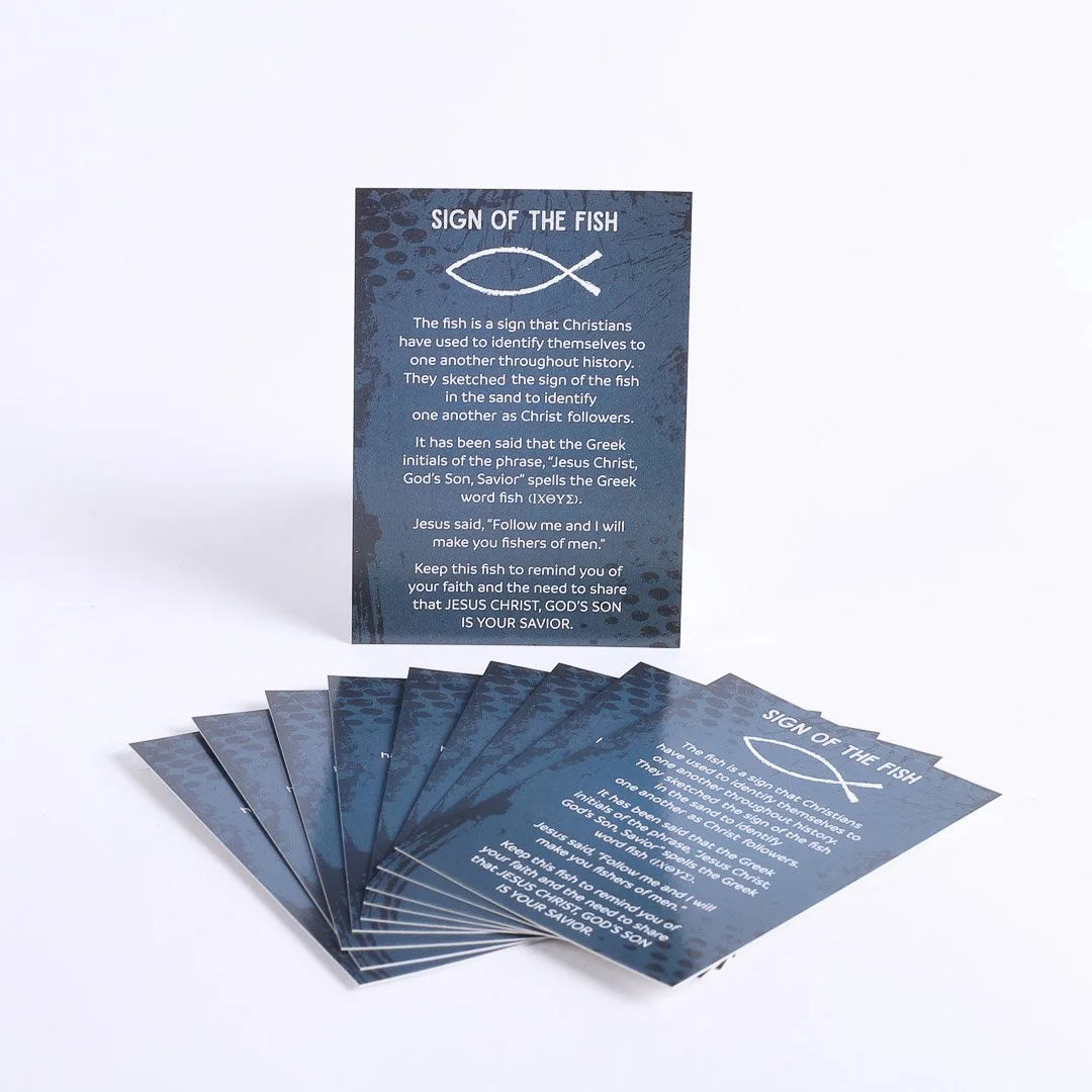 POCKET CARD SIGN OF THE FISH PK100