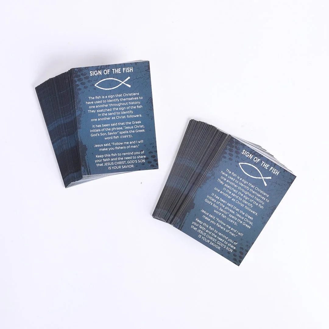 POCKET CARD SIGN OF THE FISH PK100