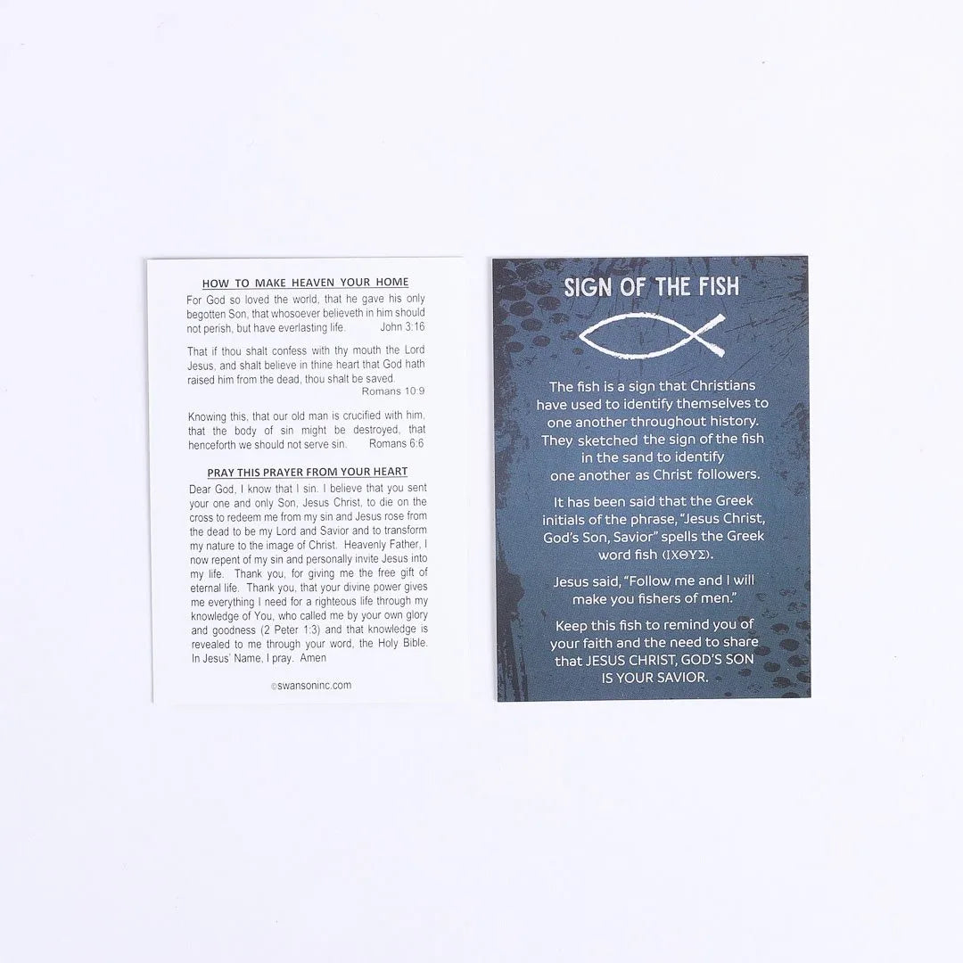 POCKET CARD SIGN OF THE FISH PK100