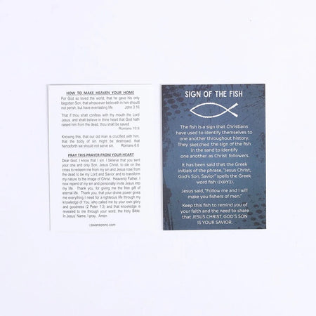 POCKET CARD SIGN OF THE FISH PK100