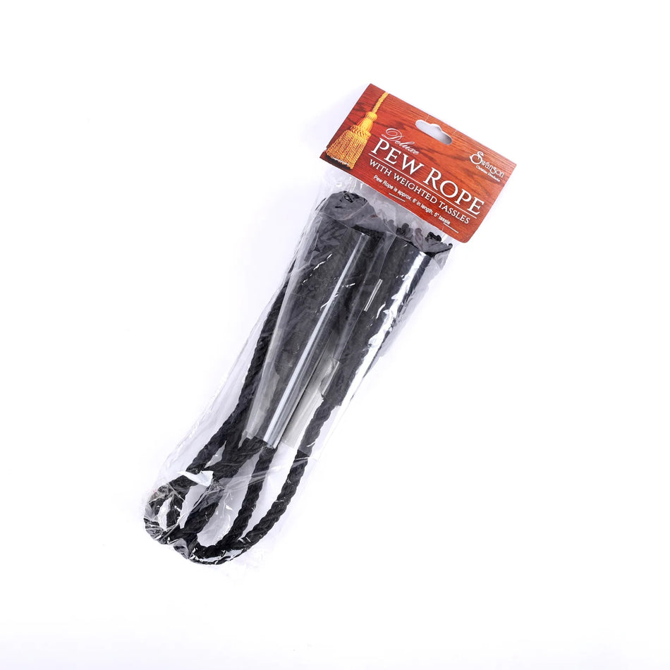 6 Foot Weighted Tassel Pew Rope - Various Colors