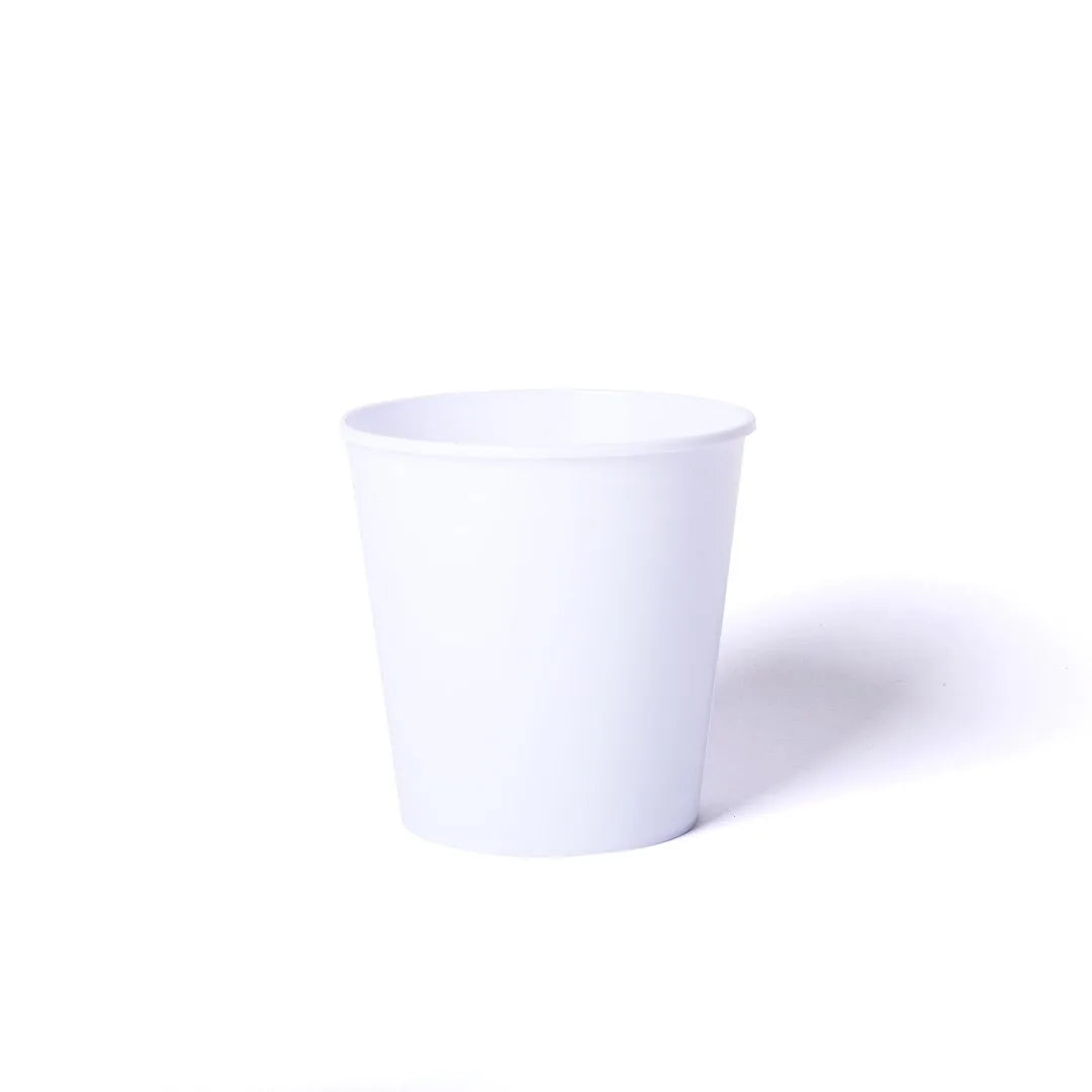 OFFERING BUCKET-PLAIN WHITE