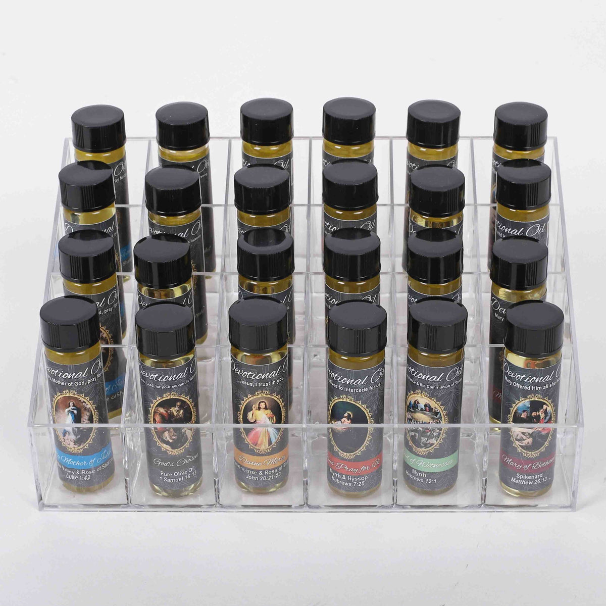 DEVOTIONAL OIL ASSORTMENT DISPLAY PK24