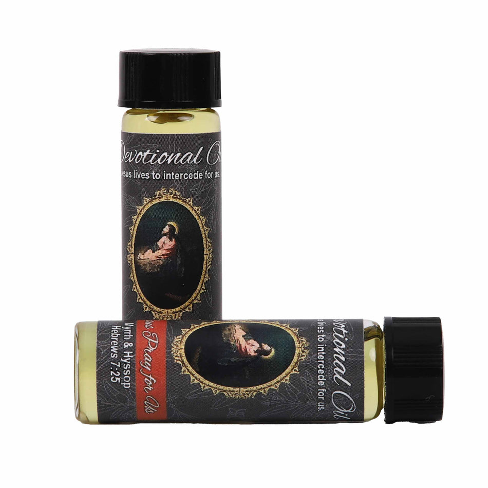 DEVOTIONAL OIL JESUS PRAY FOR US 1/4 OZ PK6