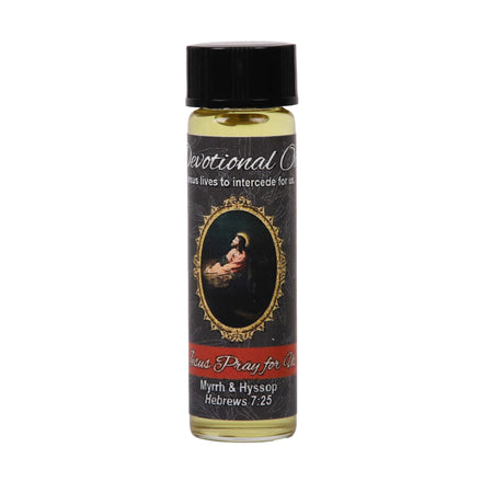 DEVOTIONAL OIL JESUS PRAY FOR US 1/4 OZ PK6