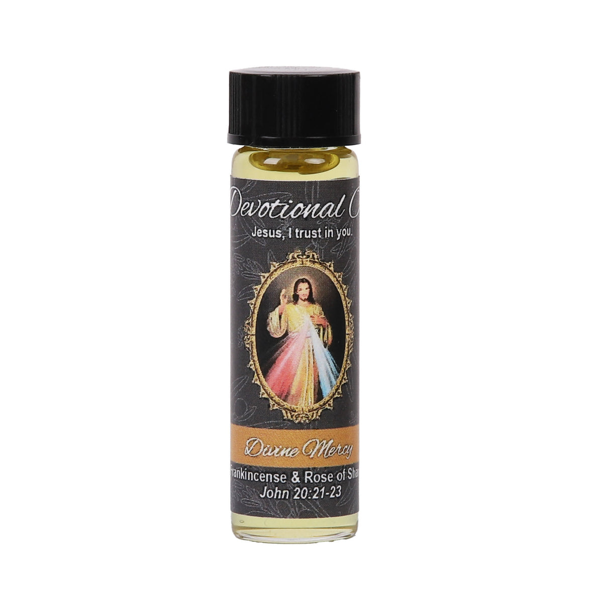 DEVOTIONAL OIL DIVINE MERCY 1/4 OZ PK6