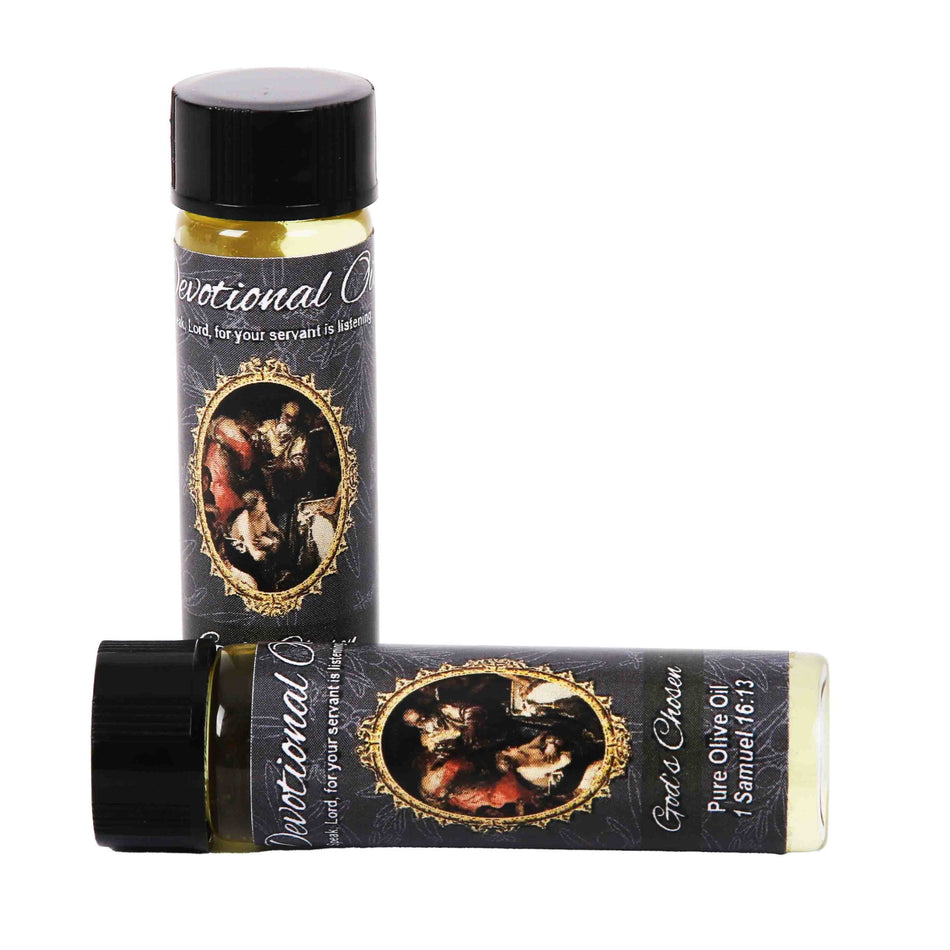 DEVOTIONAL OIL GOD'S CHOSEN 1/4 OZ PK6