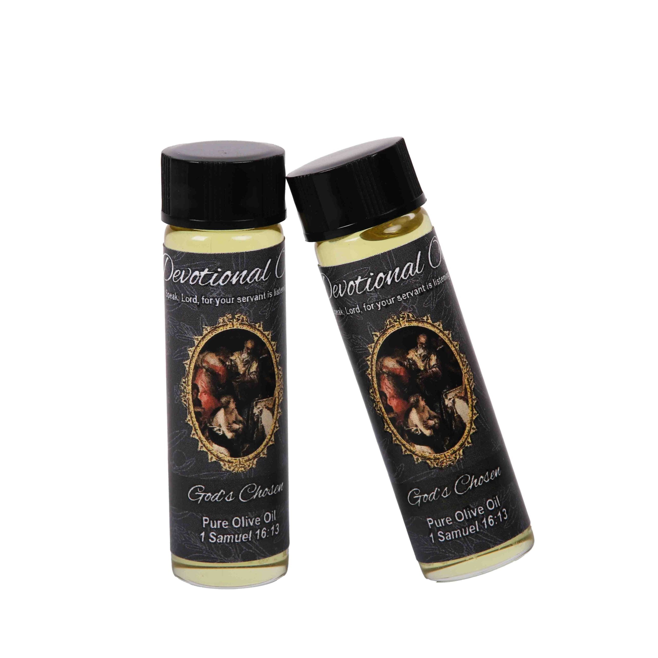 DEVOTIONAL OIL GOD'S CHOSEN 1/4 OZ PK6