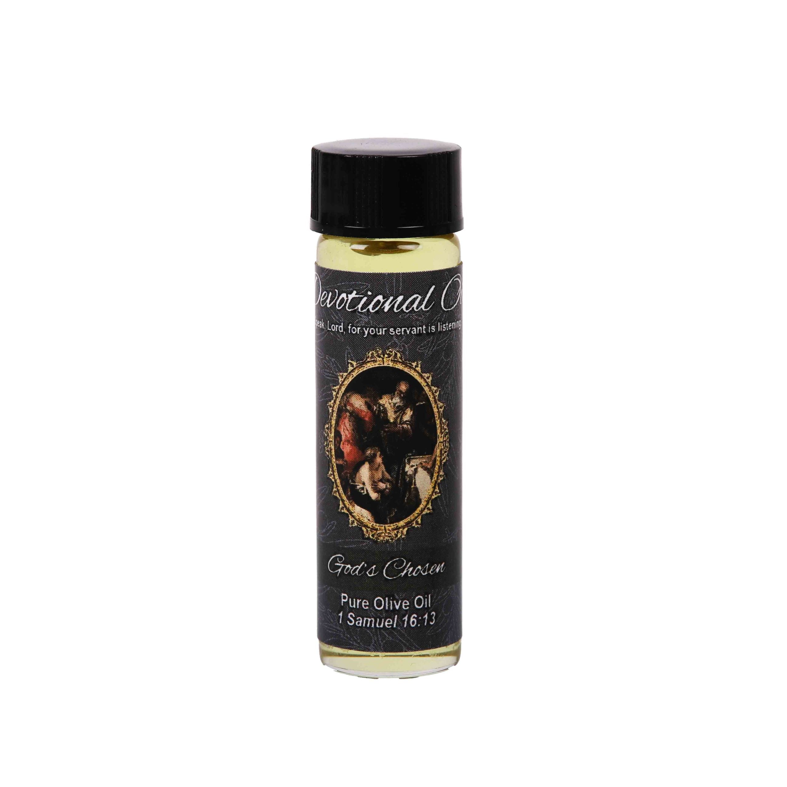 DEVOTIONAL OIL GOD'S CHOSEN 1/4 OZ PK6