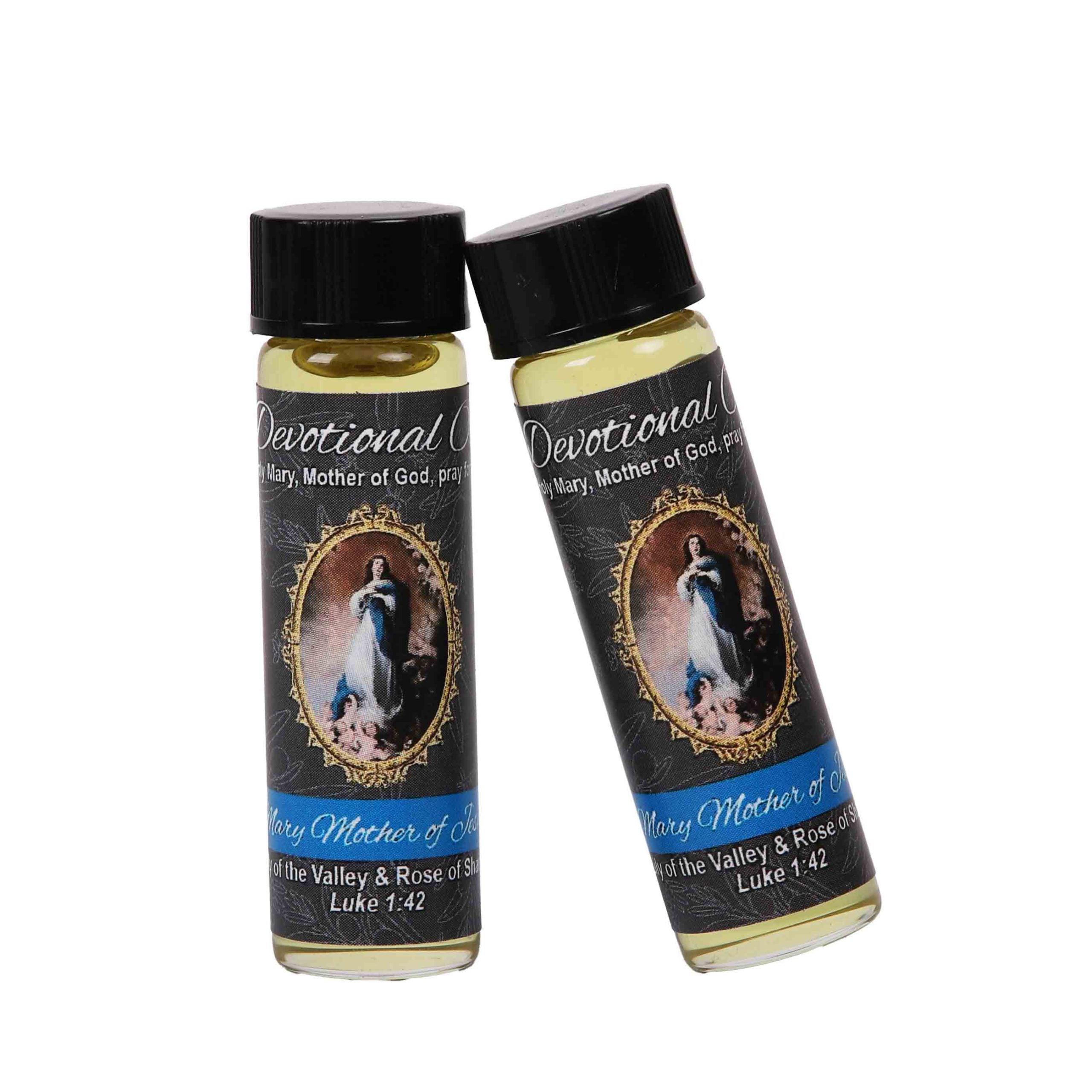 DEVOTIONAL OIL MARY MOTHER OF JESUS 1/4 OZ PK6