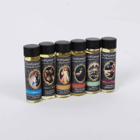 DEVOTIONAL OIL ASSORTMENT 1/4 OZ PK6