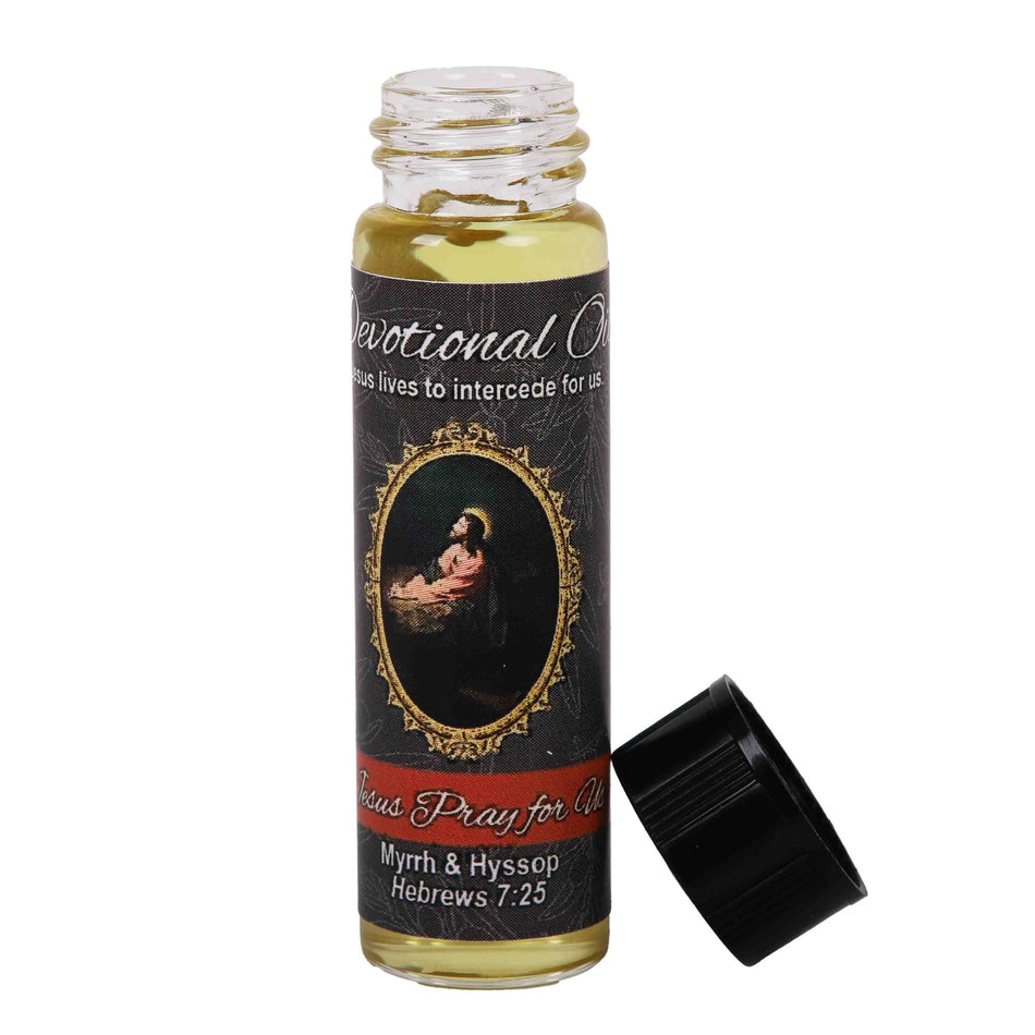 DEVOTIONAL OIL JESUS PRAY FOR US 1/4 OZ