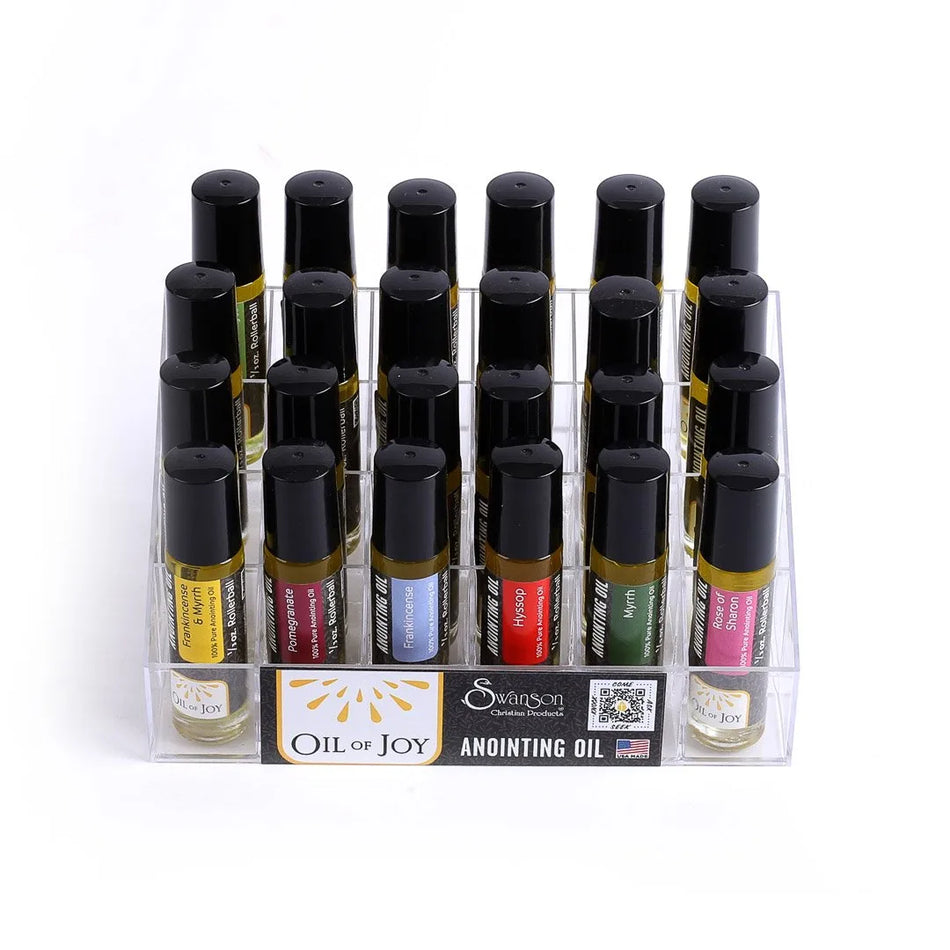Anointing Oil 1/3 Oz Roller Display Pk24