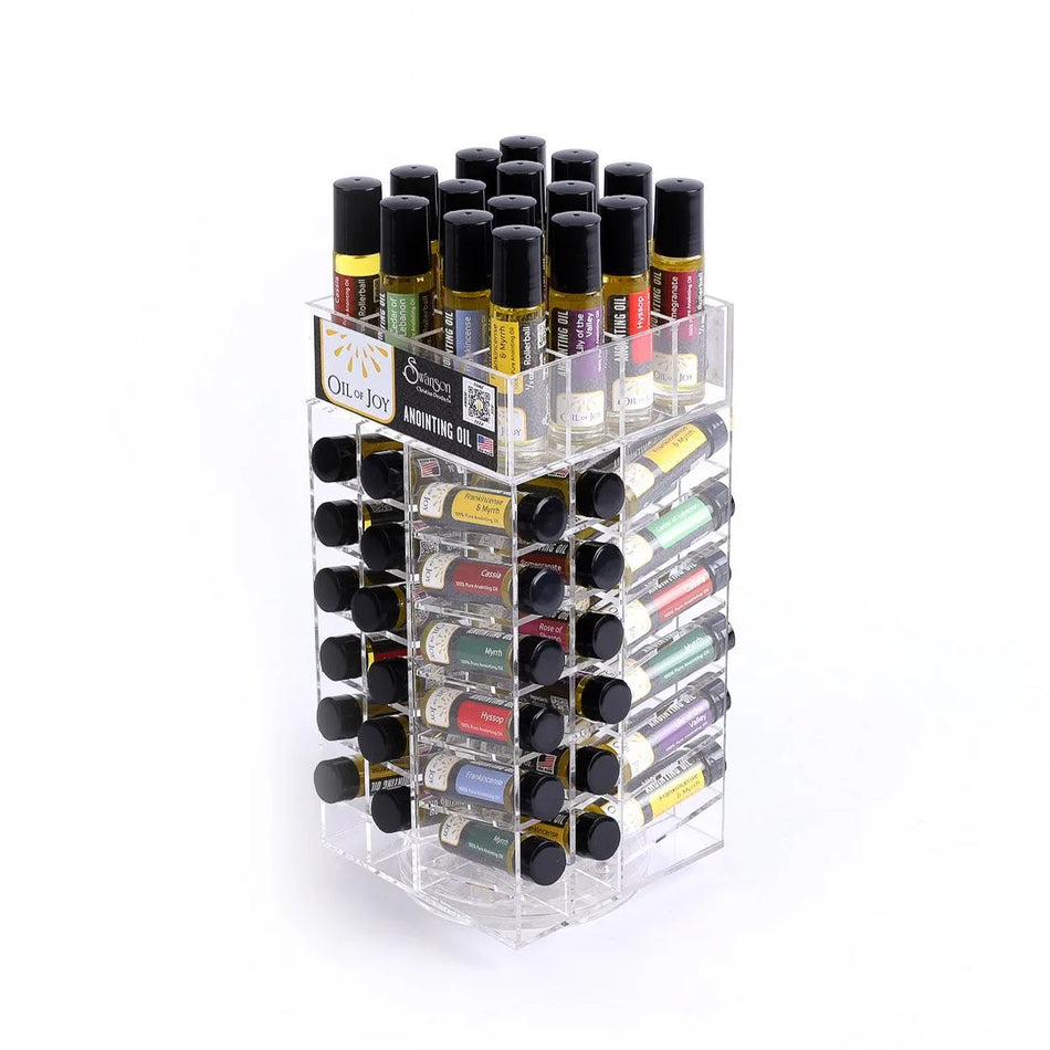 Anointing Oil 1/4 Oz & 1/3 Oz Roller Display Pk64